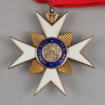 ORDEN, St Sylvester, Vatikanstaten, 1900-tal.