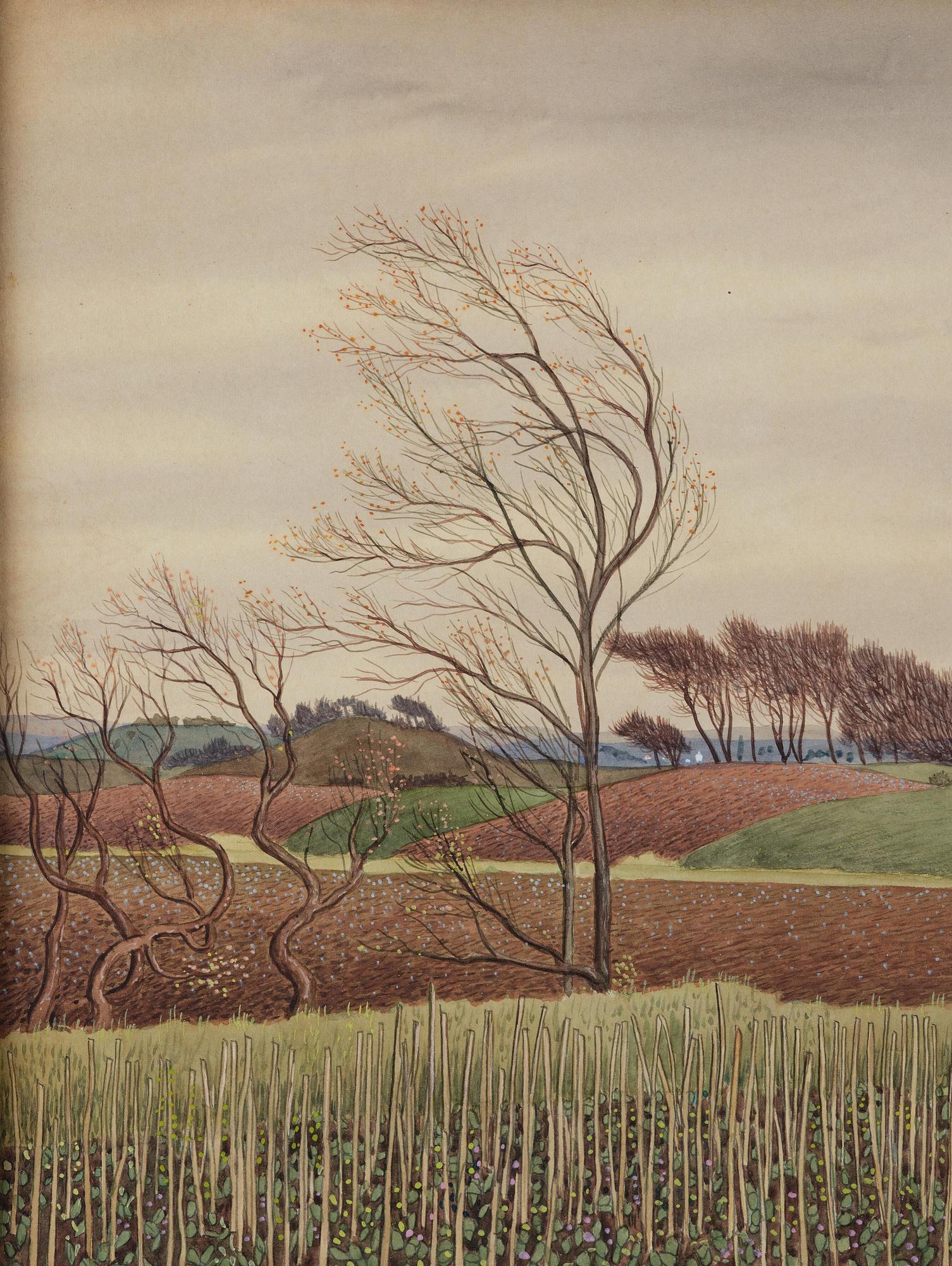 Oskar Bergman, Autumn in Balderup, Skåne.