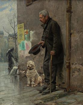 Carl Trägårdh, "Gatubild från Paris".
