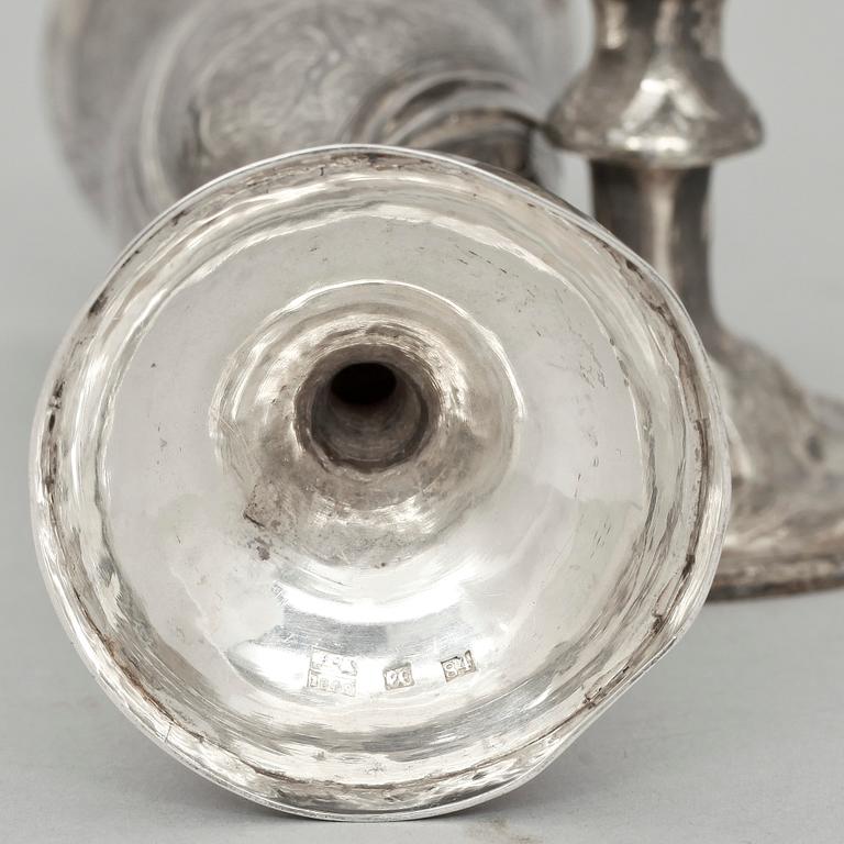 VASER, 2 st, silver. Ryssland, 1800-talets mitt. 140+150gr.