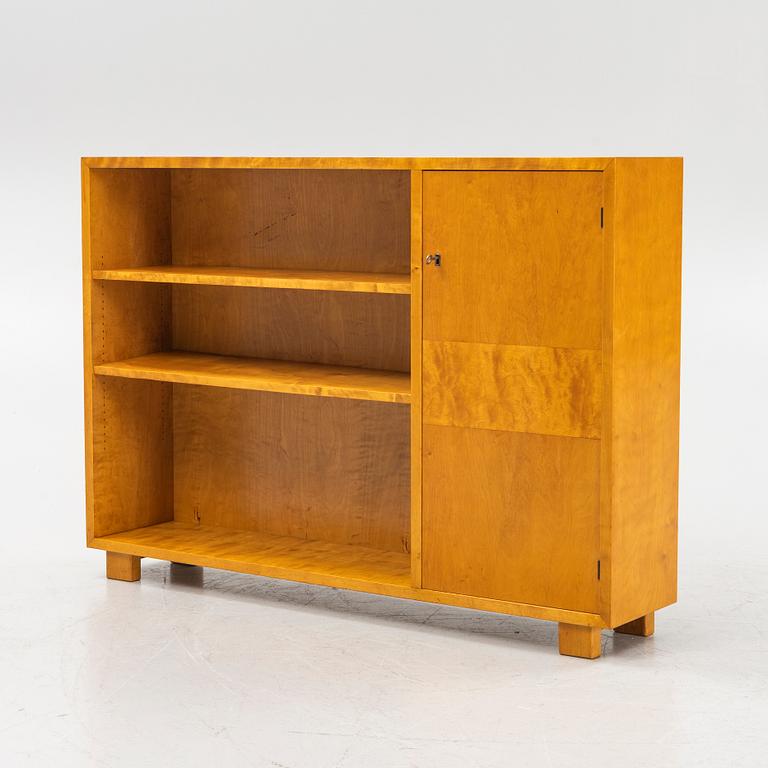 A birch bookcase, 1930's.
