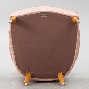 Carl Malmsten, Armchair, “Farmor”, AB O.H. Sjögren, second half of the 20th century.