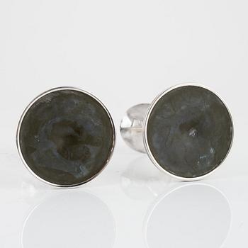 Pair of silver candlesticks, Tesi, Gothenburg 1964.