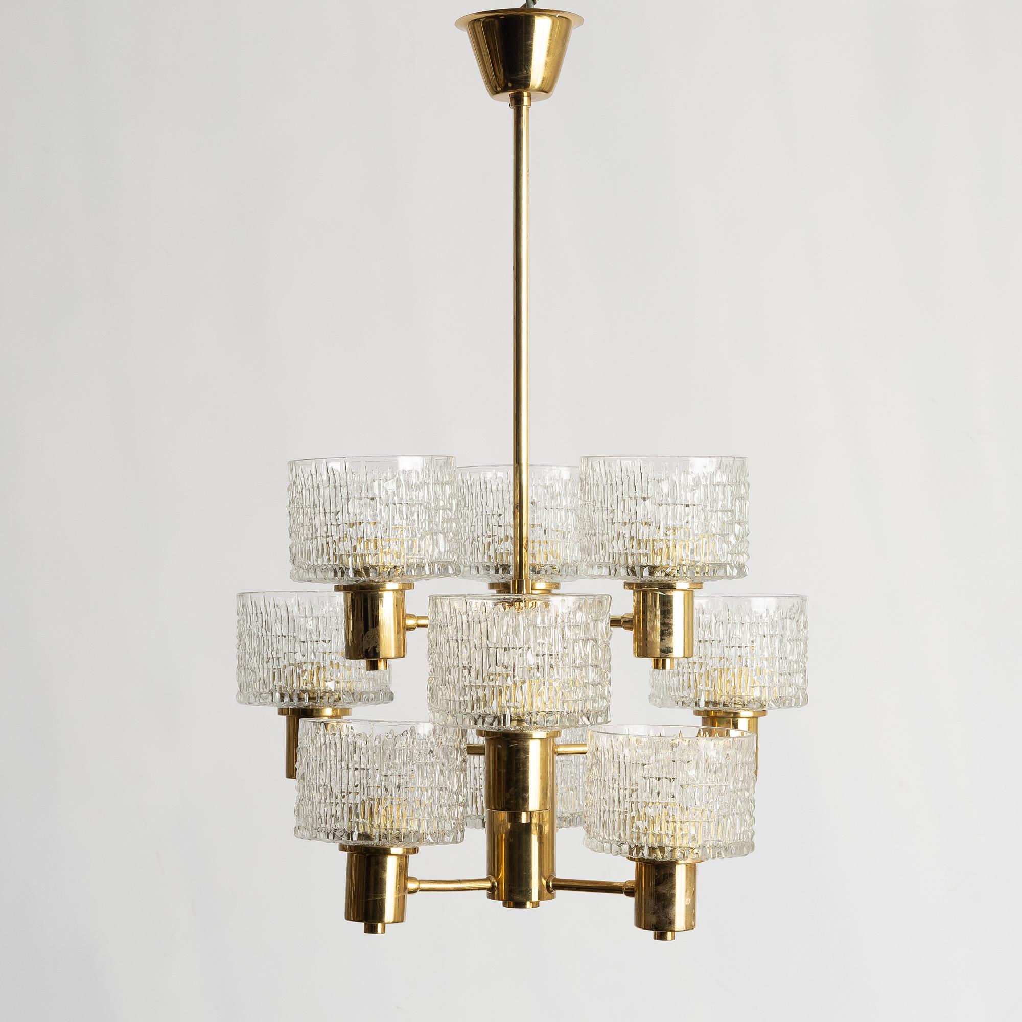 Ceiling lamp, 1970s.