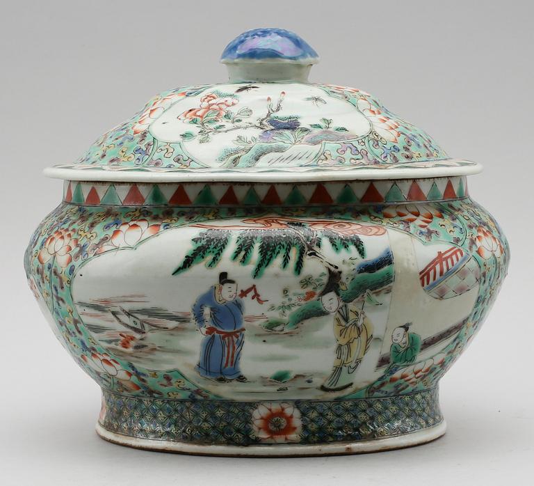 TERRIN, porslin, Kina, 1800-/1900-tal.