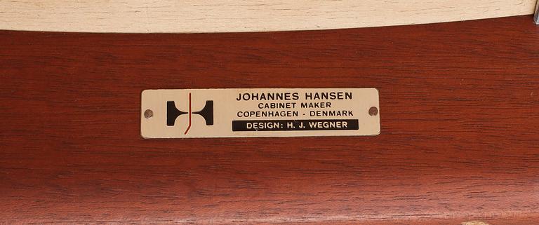 KARMSTOLAR, 4 st, Hans Wegner "JH-713", Johannes Hansen Möbelsnedkeri, Danmark, 1900-talets andra hälft.