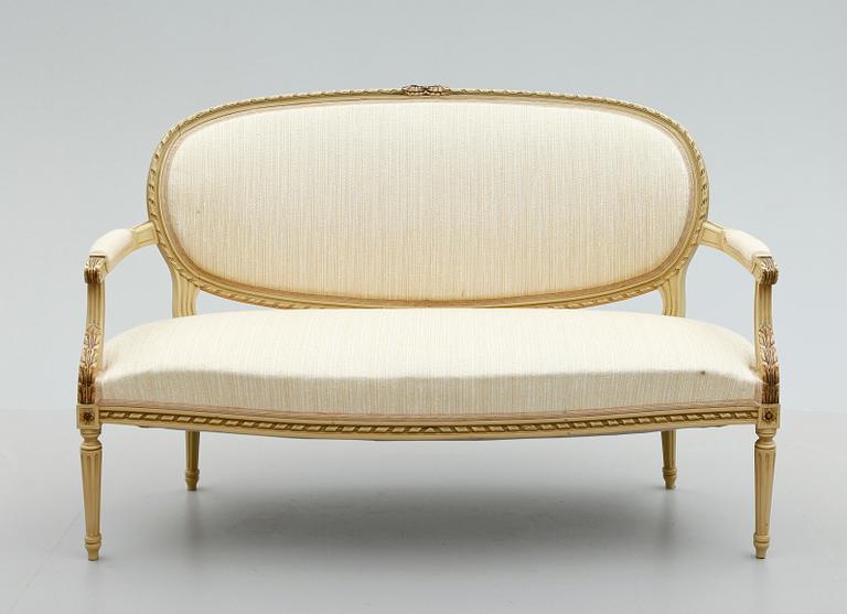 SOFFA, gustaviansk stil, 1900-talets mitt.