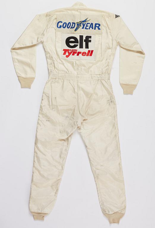 Ronnie Petersons raceroverall från 1977.