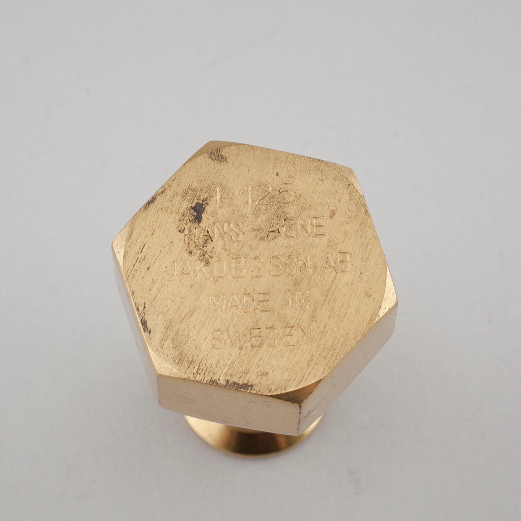 Ten small candlesticks, "L92", "L125" & "143", designed by Hans-Agne Jakobsson for AB Hans-Agne Jakobsson, 20th cenutry.