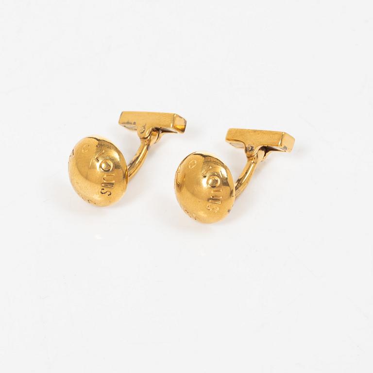 Louis Vuitton, cufflinks.