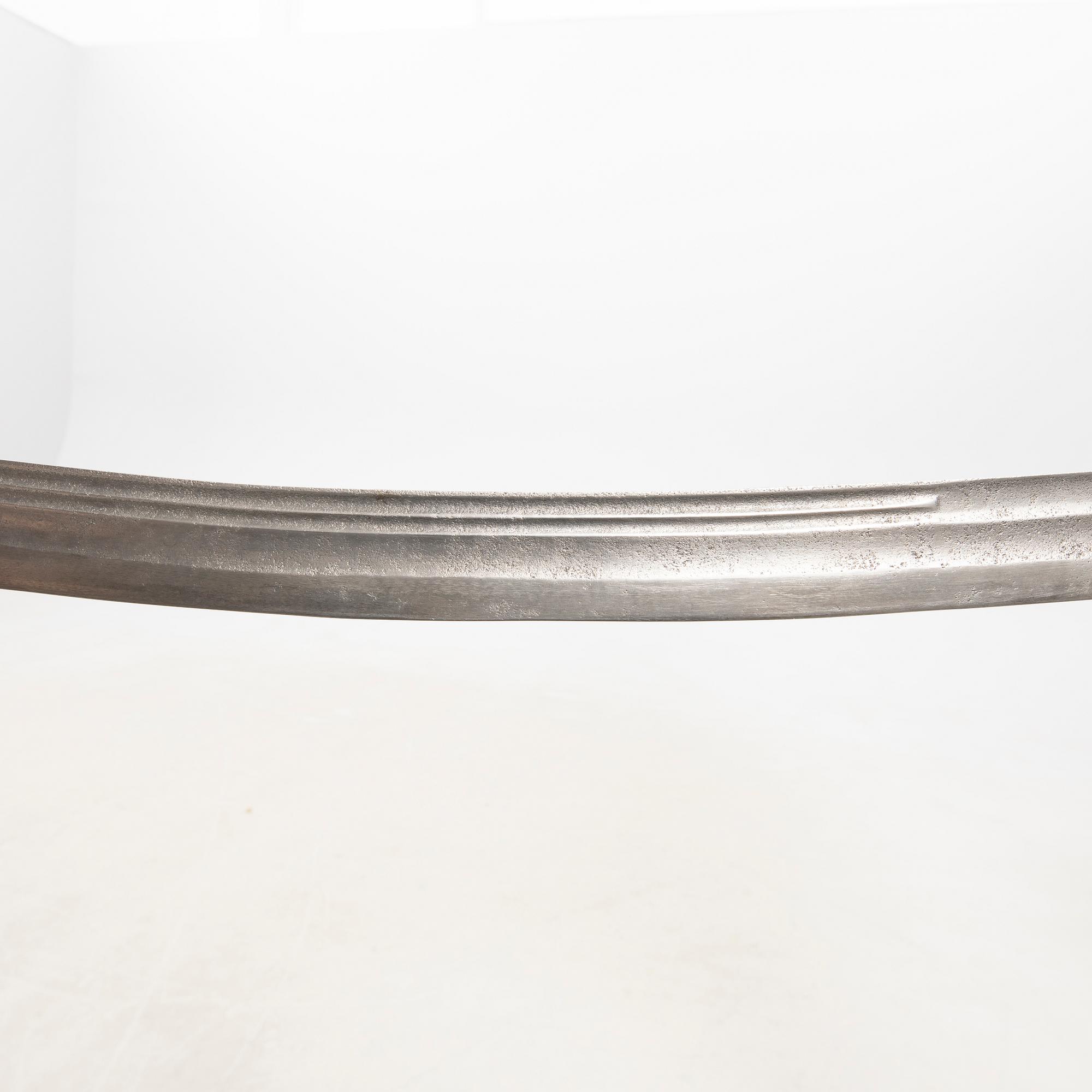 Shamshir, 19th century, possibly Amuzgi Dagestan Caucasus.