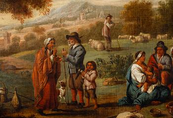 DAVID TENIERS D.Y, hans efterföljd,  olja på duk, 1600-/1700-tal.