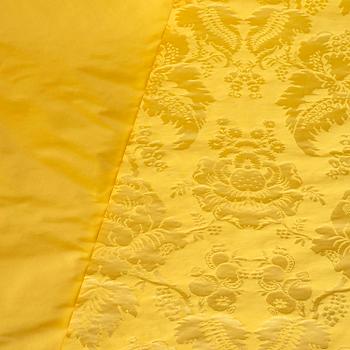 203. Upholstery fabric, yellow tones, 2 rolls, including Lelièvre.