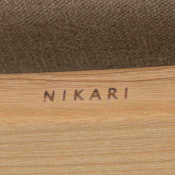 Jasper Morrison & Wataru Kumano, fåtölj med fotpall, "December Chair" Nikari, Finland.