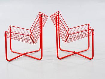 A pair of chairs by Niels Gammelgaard for Ikea, designed in 1983.