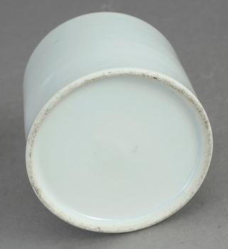LOCKASK, porslin, Kina, 1800-tal/1900-tal.