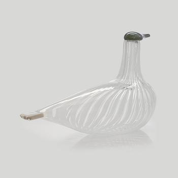 Oiva Toikka, a 'Scaup duck of Finland' glass bird, signed Suomen sotka Oiva Toikka Nuutajärvi 1992, numbered 126/1992.