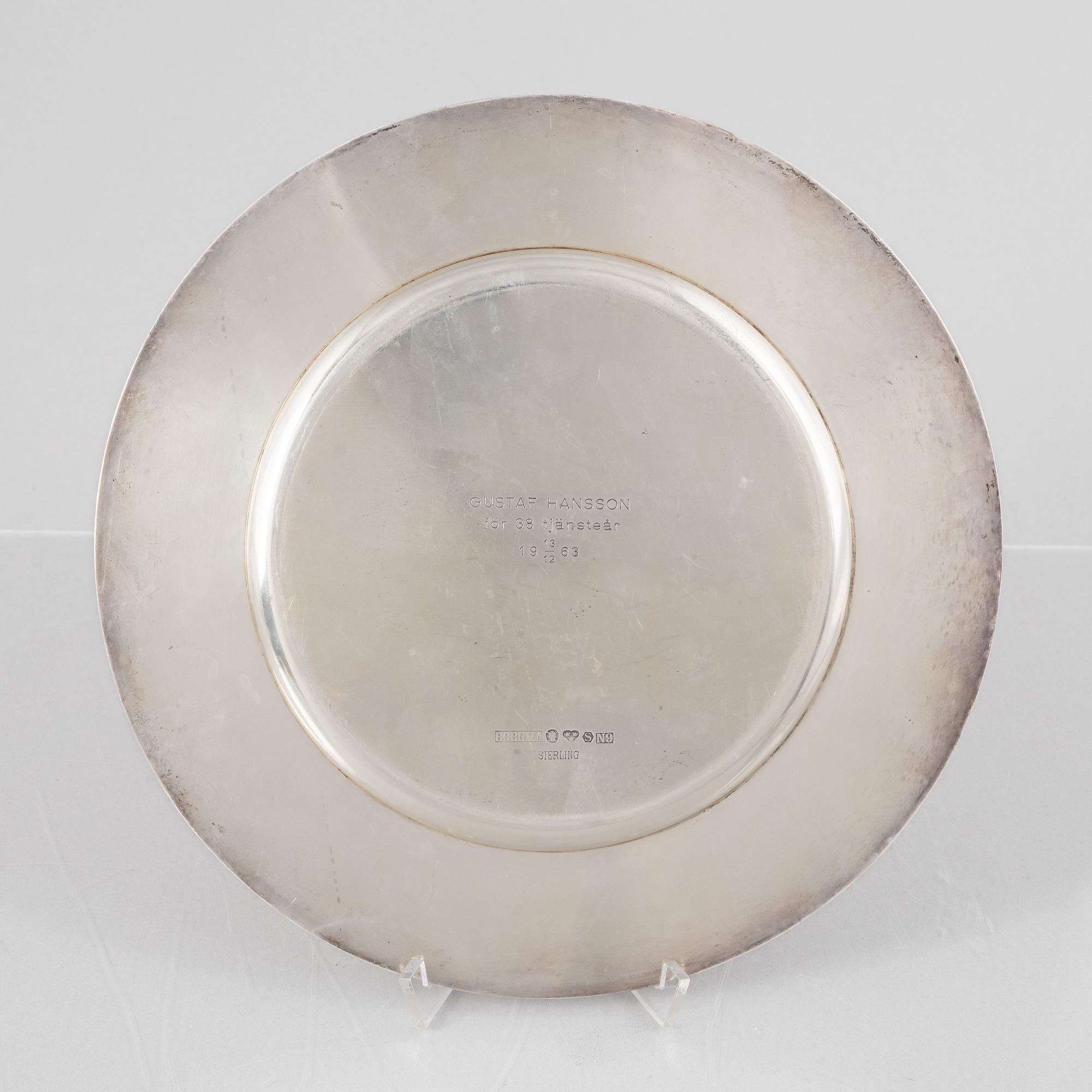 Fat, silver, Atelier Borgila, Stockholm 1963.