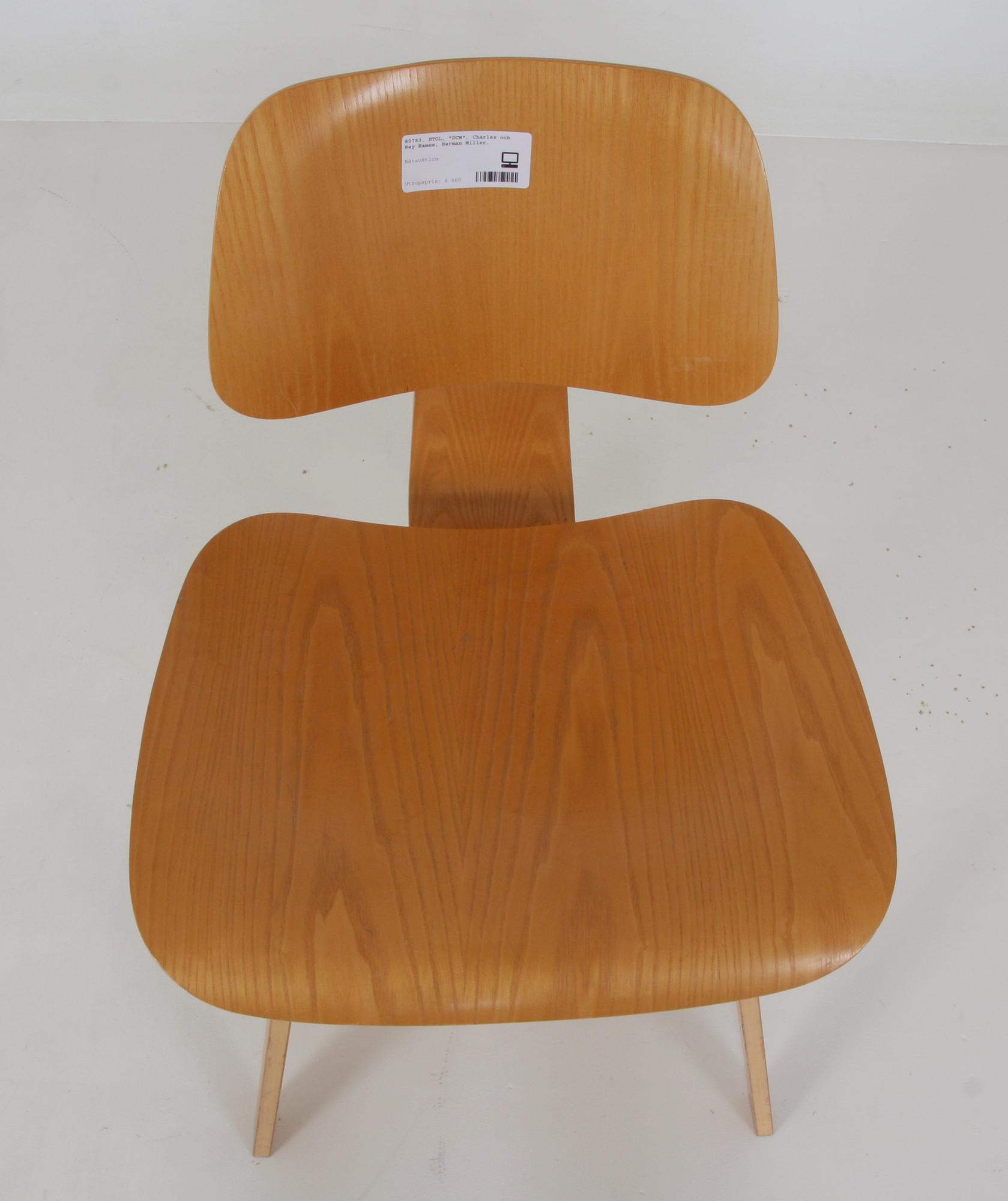 STOL, "DCW", Charles och Ray Eames, Herman Miller.