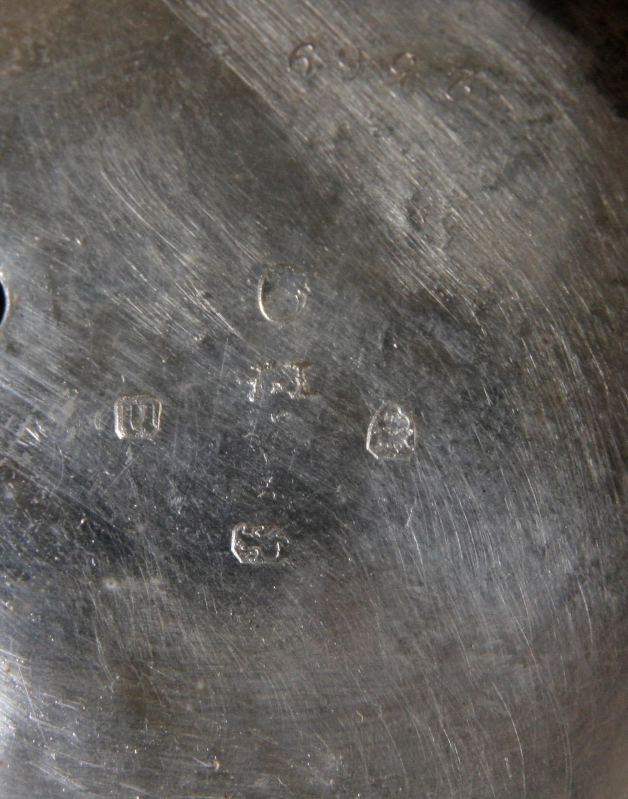 SPINDELUR, silver, sign Helmstine, Stockholm.