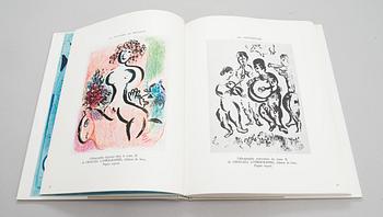 Two books, 'Chagall Lithographe III' and 'Chagall Litographe IV', 1969 and 1974.