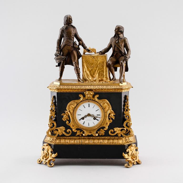 BORDSPENDYL, senempire, Frankrike, 1800-talets mitt.