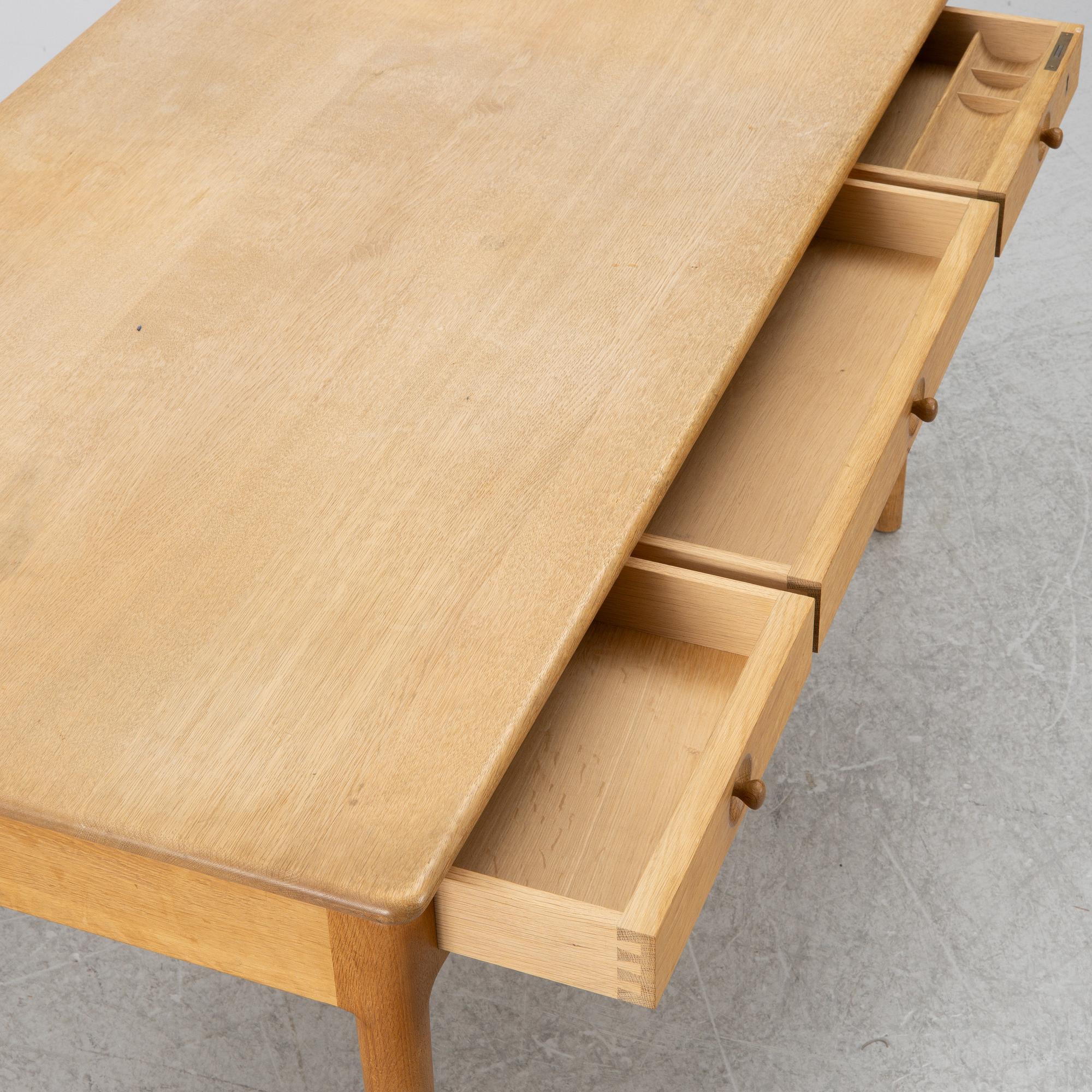 Hans J Wegner, an AT-305 oak desk from Andreas Tuck Denmark.