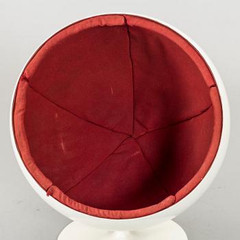 EERO AARNIO, fåtölj, "Åskbollen", Asko first edition, Finland, 1900-tales andra hälft.