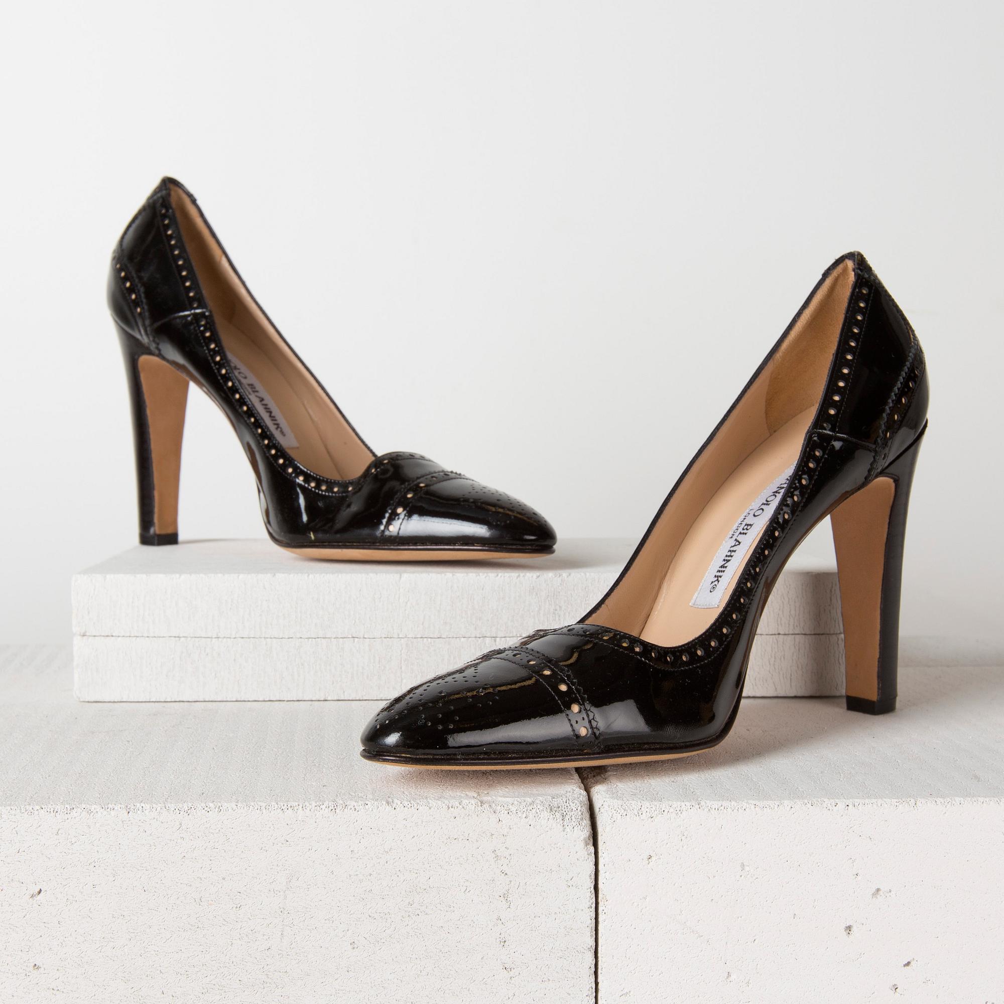 PUMPS, Manolo Blahnik, storlek 40.