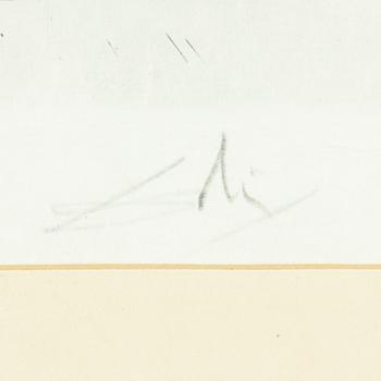 Salvador Dalí, "La Fille au Flambeau" Ur "Les Amours de Cassandre".