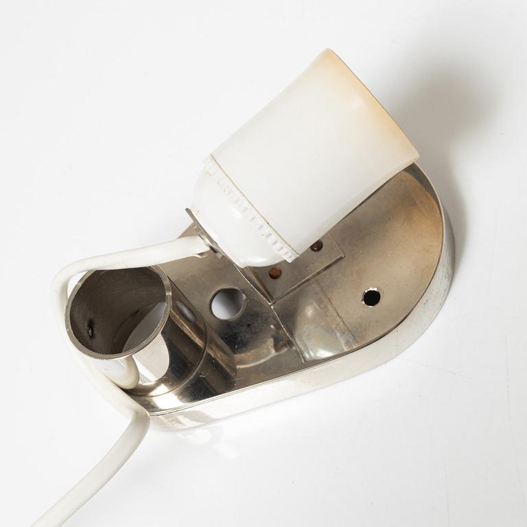 Fritz Kurz, vägglampor, ett par, modell "KD 924", Orrefors, 1950-60-tal.