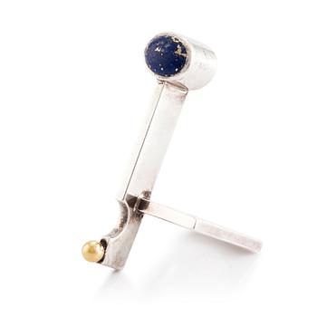 71. Bengt Bellander, ring silver with lapis lazuli, Stockholm 1973.