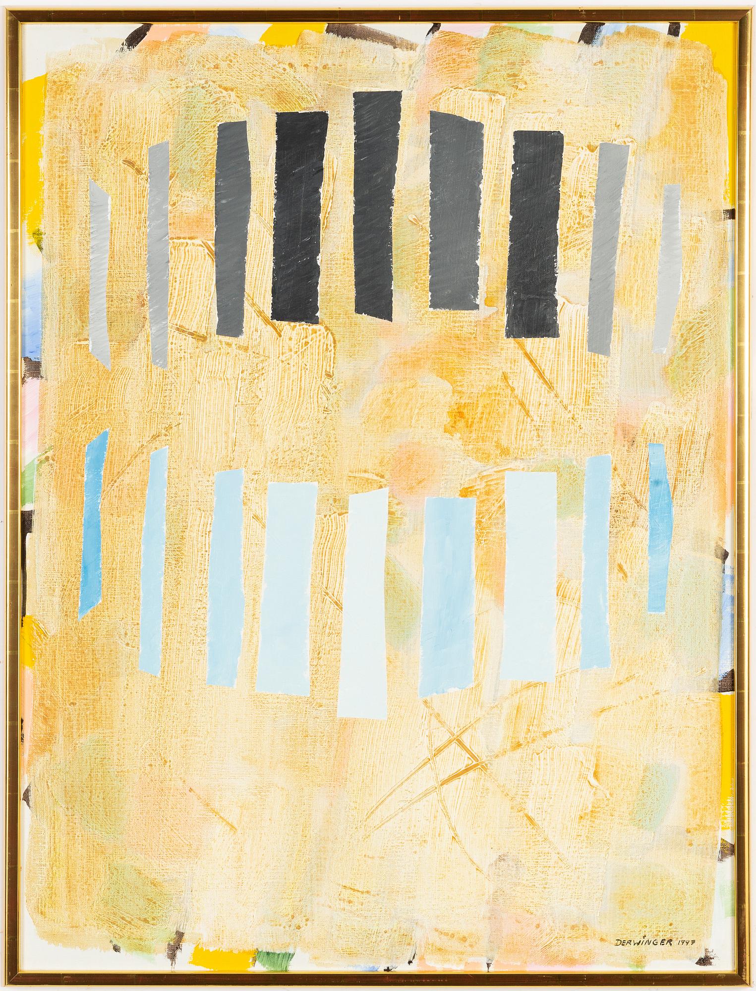 Lennart Derwinger, olja på duk, signerad och daterad 1997.