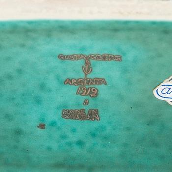 Wilhelm Kåge, an 'Argenta' bowl. Gustavsberg, Sweden.