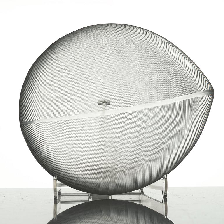 TAPIO WIRKKALA, två vaser och skål, Iittala, 1950-tal.