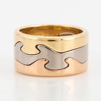 GEORG JENSEN, Ring, 'Fusion'. 18K guld i tre färger, Nina Koppel.