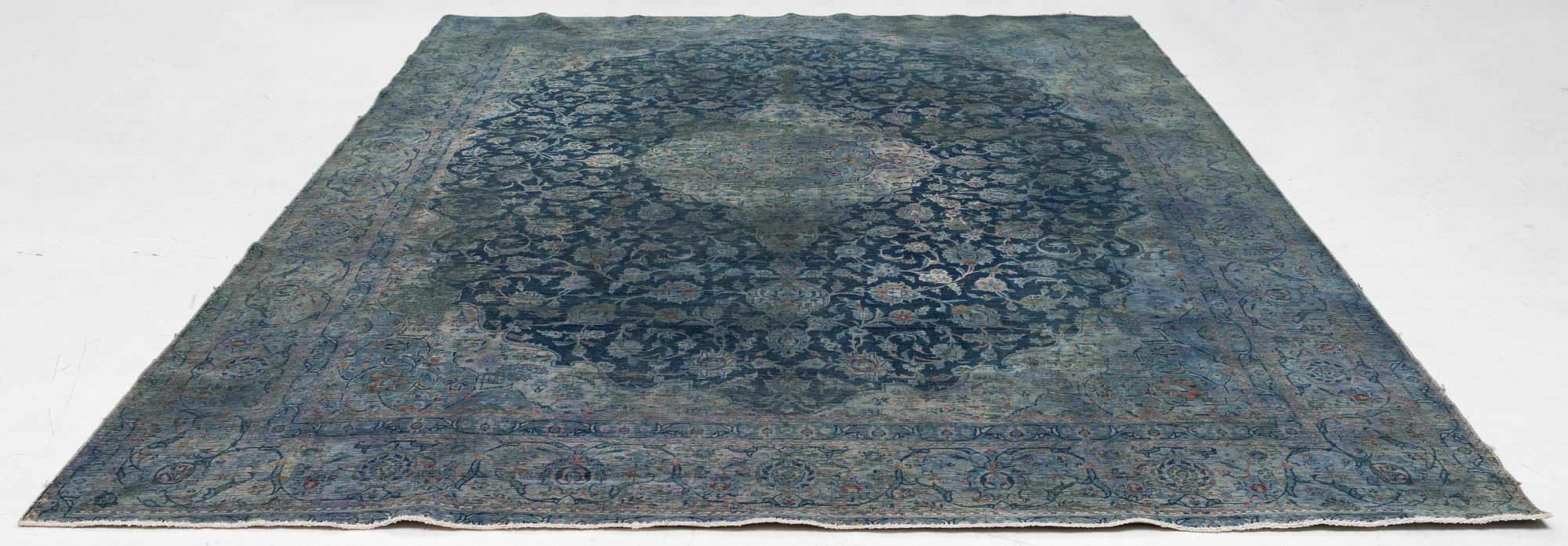 Carpet, Keshan pattern, approx. 390 x 290 cm.