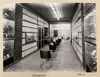 Axel Einar Hjorth, a rare pair of armchairs, Nordiska Kompaniet, 1930.