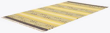 Anna Maria Hoke, a carpet, tapestry weave, c. 267 x 160 cm, signed GH AMH.