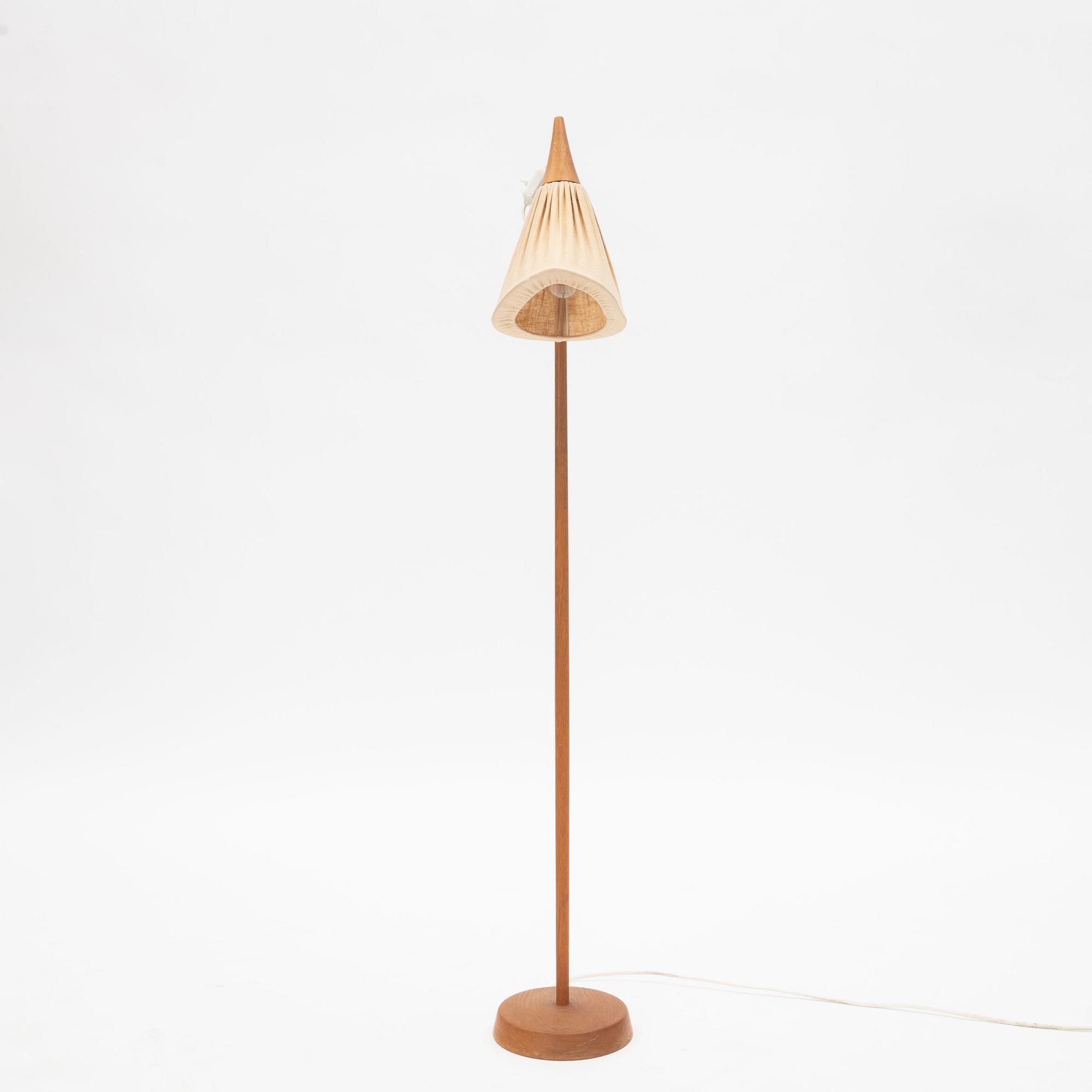 Uno & Östen Kristiansson, golvlampa, Luxus, Vittsjö, 1900-talets mitt.