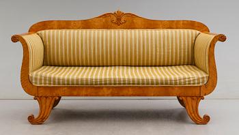SOFFA, senempire, 1800-talets mitt.