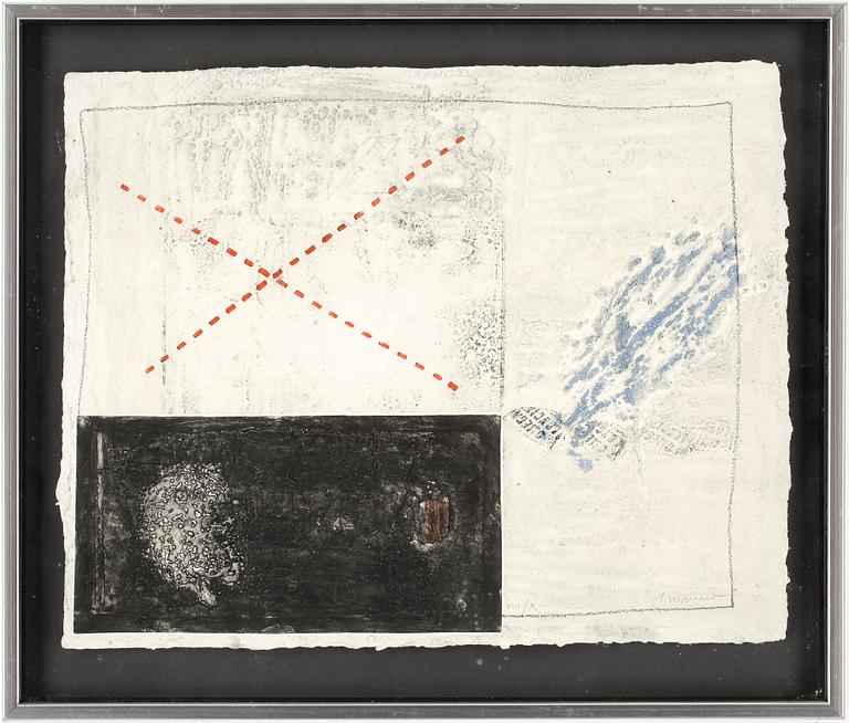 JAMES COIGNARD, carborundumetsning, signerad och numrerad VIII//X.