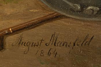 August Mansfelt, Förlovningen.