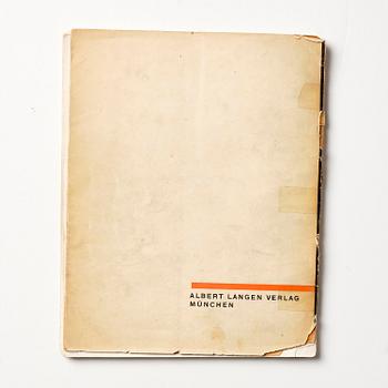 Book, Walter Gropius, "Internationale Architektur" (Bauhausbücher 1), 1927, inscribed to Gunnar Asplund.