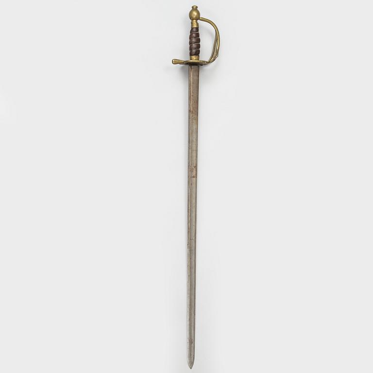 A Danish cavalry sword 1813 pattern.