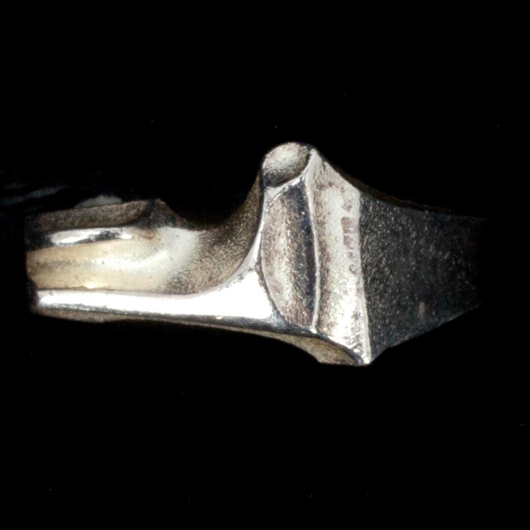 BJÖRN WECKSTRÖM, 4 RINGAR + HÄNGE, 925 silver. Lapponia 1978-88. Vikt 24 g.