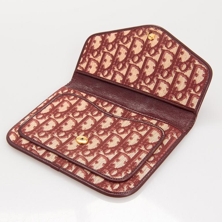 CHRISTIAN DIOR, VÄSKA samt CLUTCH.