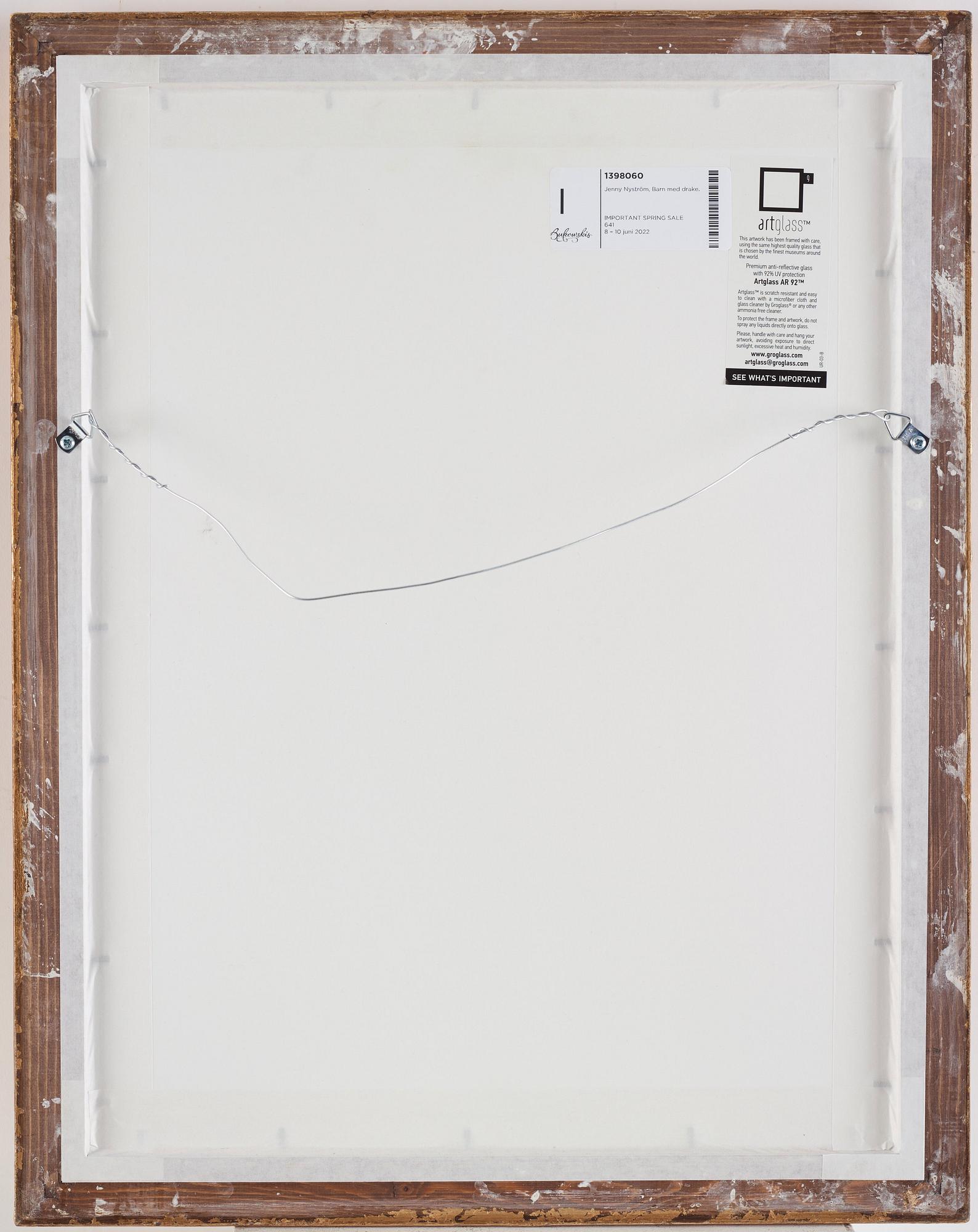 Jenny Nyström, "Ute på ängen" ur "Julkärfven 1904".