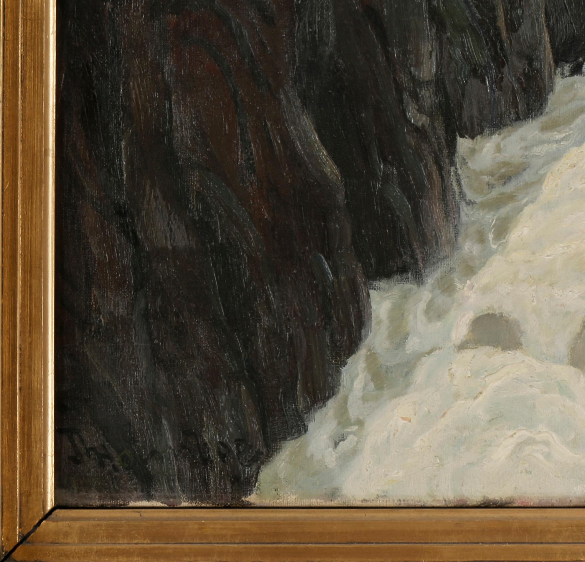 THOROLF HOLMBOE, olja på duk, signerad.