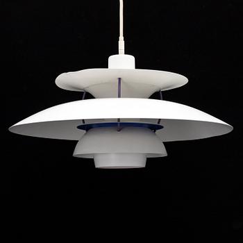 Poul Henningsen, a 'PH 5' ceiling light, Louis Poulsen, Denmark.
